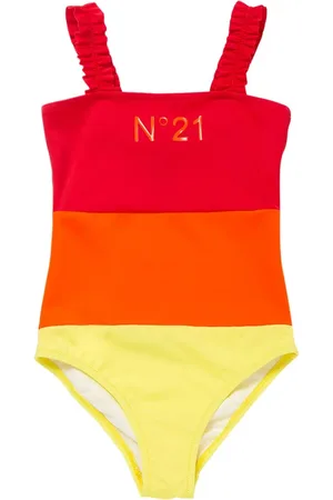 Nº21 Logo Print Lycra One Piece Swimsuit