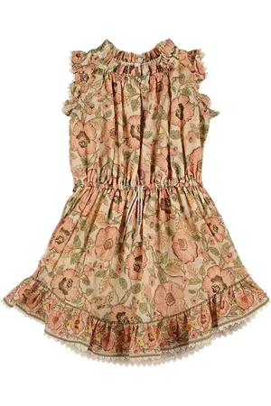 ZIMMERMANN Printed Cotton Muslin Dress
