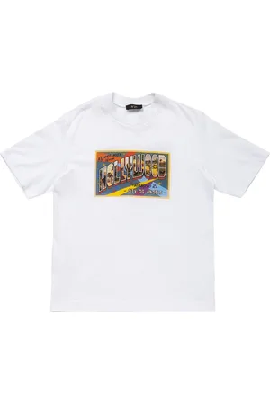 Nº21 Printed Cotton Jersey T-shirt