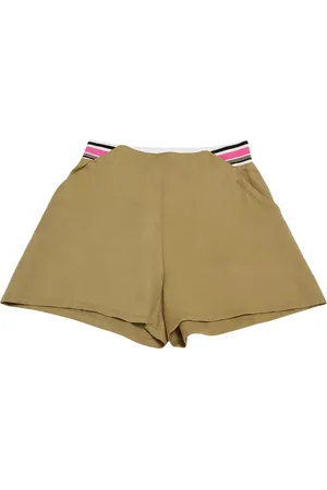 Karl Lagerfeld Cotton Gabardine Bermuda Shorts