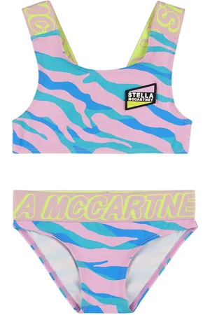 Stella McCartney Printed Stretch Tech Bikini Set