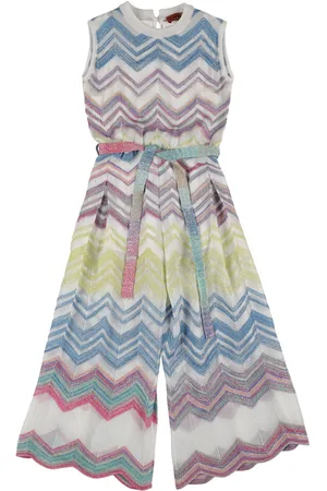 Missoni Viscose Jacquard Knit Jumpsuit