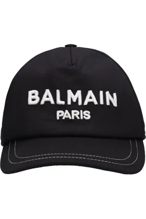 Balmain Cotton Gabardine Baseball Cap