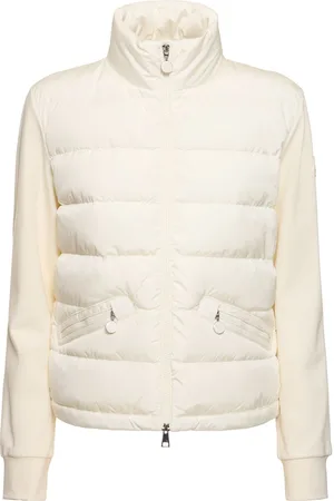 Moncler Padded Viscose Blend Zip-up Sweatshirt
