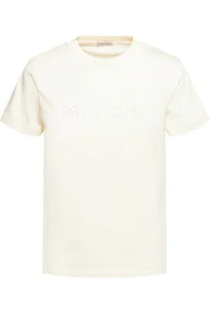 Moncler Crystal Logo Cotton T-shirt