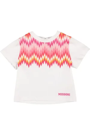Missoni Logo Printed Cotton Jersey T-shirt