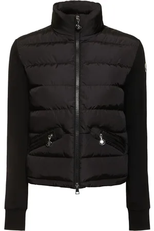 Moncler Padded Viscose Blend Zip-up Sweatshirt