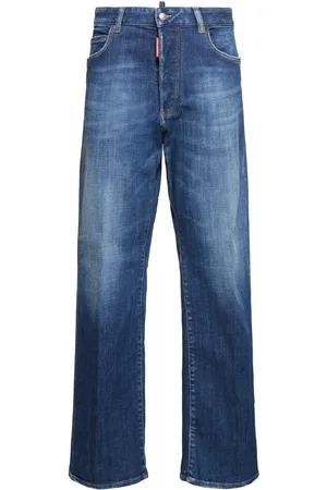 Dsquared2 San Diego High Rise Denim Baggy Jeans