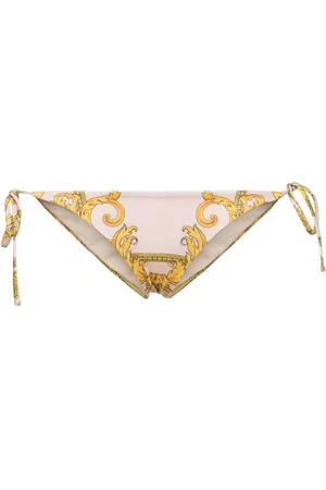 VERSACE Printed Lycra Bikini Bottoms