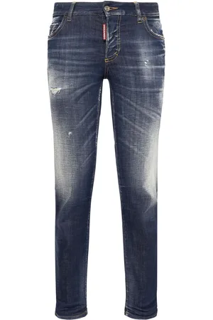 Dsquared2 Jennifer Low Rise Denim Skinny Jeans