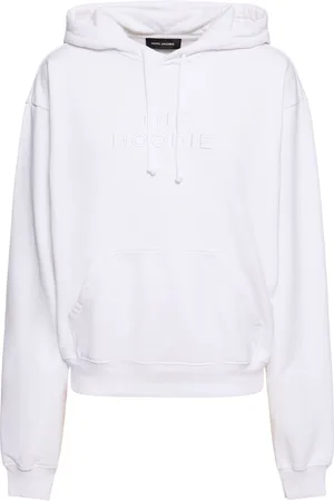 Marc Jacobs The Hoodie Logo Cotton Sweatshirt