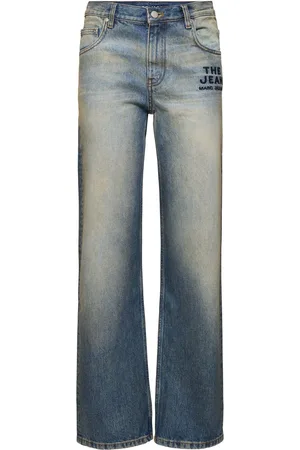 Marc Jacobs The Washed High Rise Straight Jeans