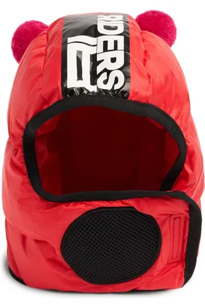 AI RIDERS Logo Nylon Down Hat W/ Pompoms