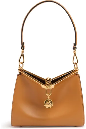 Etro Small Vela Leather Shoulder Bag