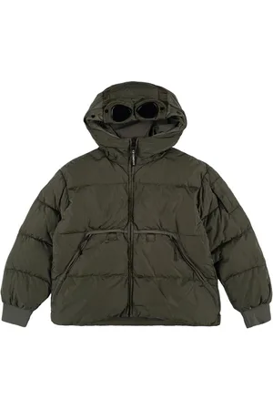 C.P. Company Poly Hooded Down Jacket W/goggles