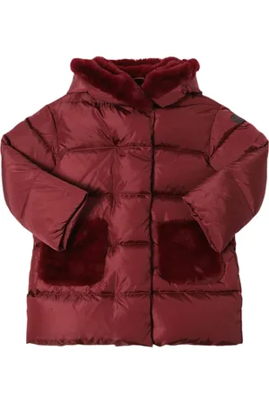 Il gufo Nylon & Faux Fur Down Coat