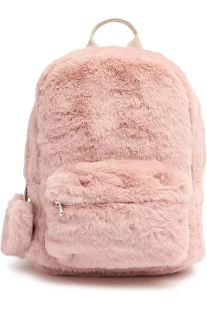 Il gufo Faux Fur Backpack