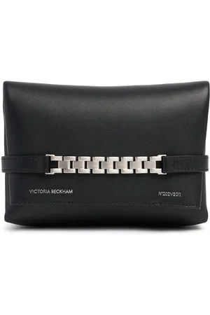 Victoria Beckham Mini Chain Napa Leather Clutch