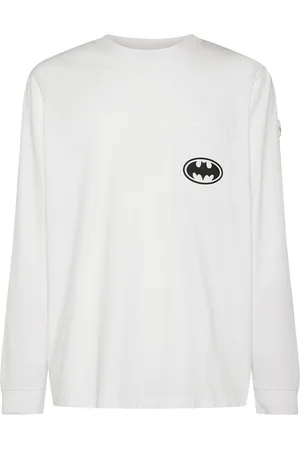 Moncler Batman Cotton Jersey Long Sleeve T-shirt
