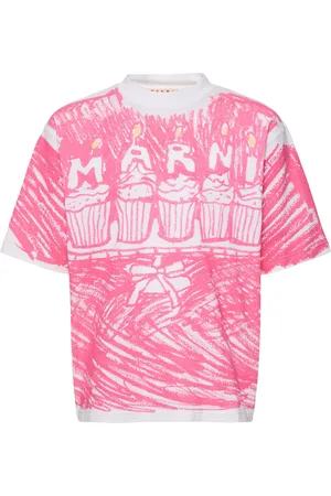 Marni Pink Cake Jersey T-shirt