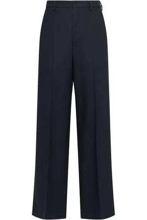 Ami Wide Wool Gabardine Pants