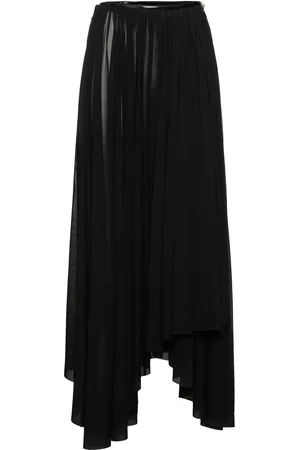 Serafini Stretch Tulle Long Skirt