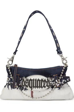 Dsquared2 Gothic Denim Shoulder Bag