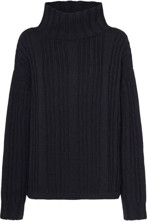 Max Mara Vitalba Wool Knit Turtleneck Sweater