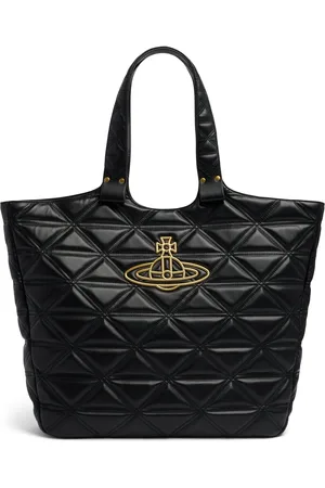 Vivienne Westwood Talitha Quilted Soft Leather Tote Bag