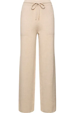 Max Mara Rino Wool Knit Wide Jogger Pants