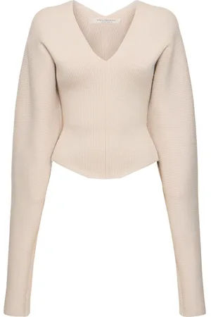 Serafini Wool Blend V-neck Sweater