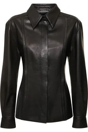 Alberta Ferretti Leather Shirt