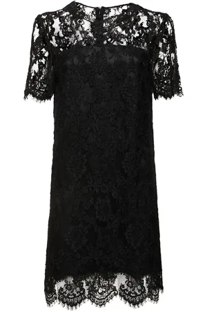 ERMANNO SCERVINO Short Sleeve Lace Mini Dress