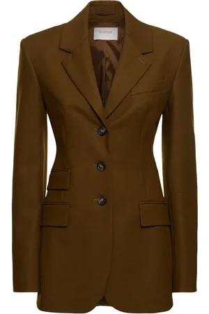 Sportmax Opice Double Breast Flannel Blazer