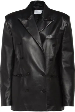 GIUSEPPE DI MORABITO Leather Blazer