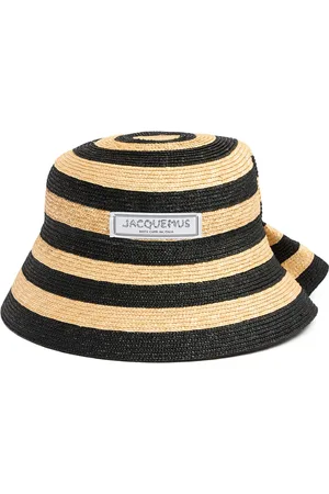 Jacquemus La Chapeau Vela Raffia Bucket Hat