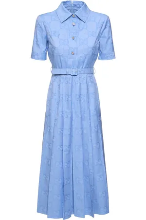 Gucci Cotton Poplin Midi Dress