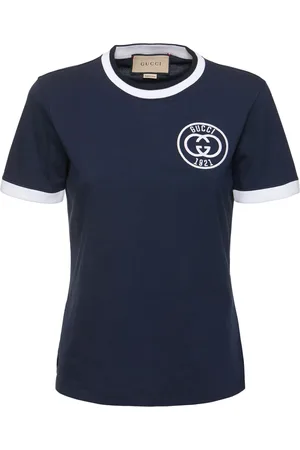 Gucci Cotton Jersey T-shirt W/ Embroidery