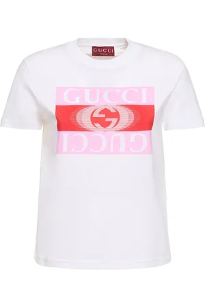 Gucci New 70s Cotton Jersey T-shirt