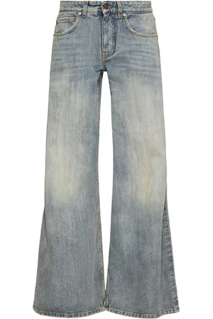 Balenciaga Stained Low Waist Baggy Jeans