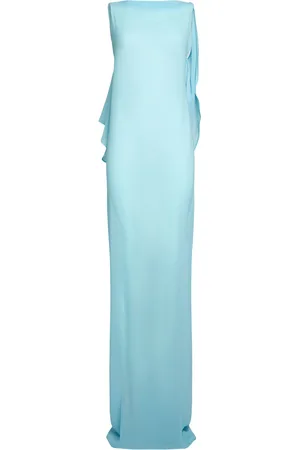 Jacquemus La Robe Ameno Satin Long Dress