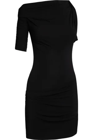 Jacquemus La Mini Robe Drapeado Jersey Dress