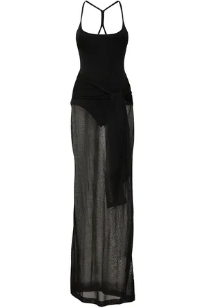 Jacquemus La Robe Maille Nodo Long Dress