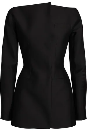 Jacquemus La Robe Spalla Wool & Silk Mini Dress