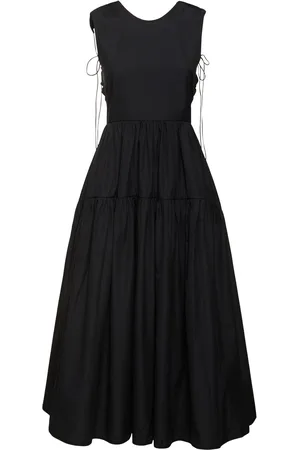 Cecilie Bahnsen Ruth Sleeveless Cotton Midi Dress