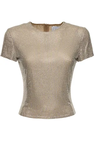 GIUSEPPE DI MORABITO Embellished Jersey T-shirt