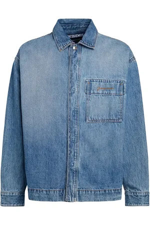 Jacquemus La Chemise De Nîmes Logo Denim Overshirt