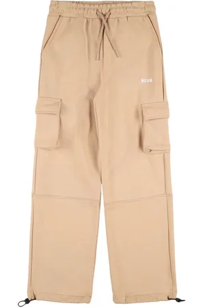 Msgm Cotton Sweat Cargo Pants