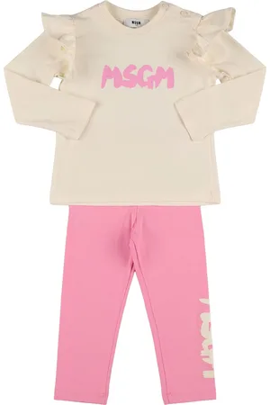 Msgm Cotton Jersey T-shirt & Leggings