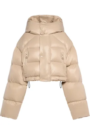 Dsquared2 Puffer Kaban Crop Down Jacket W/ Hood